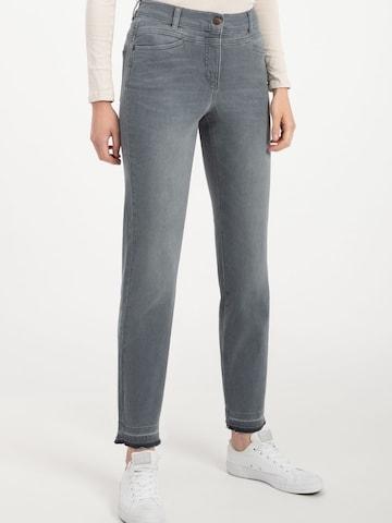 Recover Pants Slimfit Jeans 'ALBA' in Grijs: voorkant