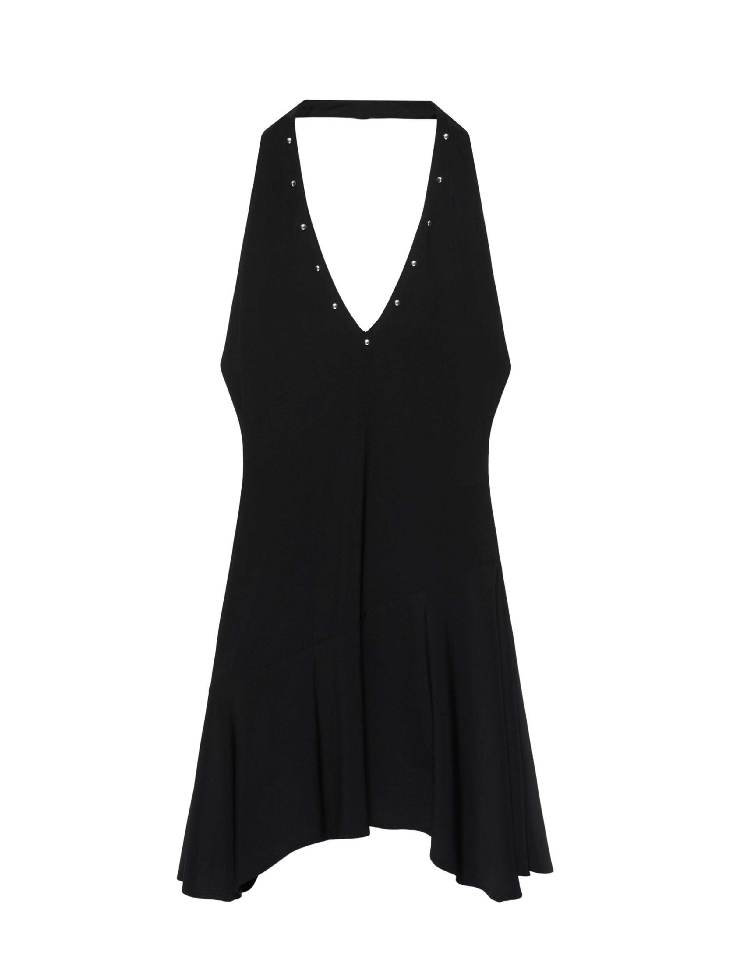 Pull&Bear Robe en 34 en noir, Vue avec produit
