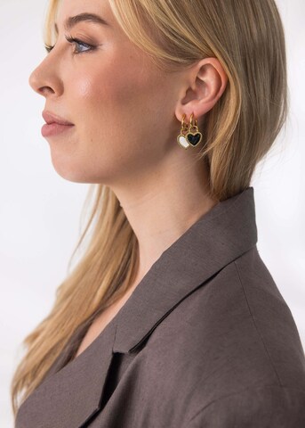 Orecchini ' Heart Charm ' di PURELEI in oro
