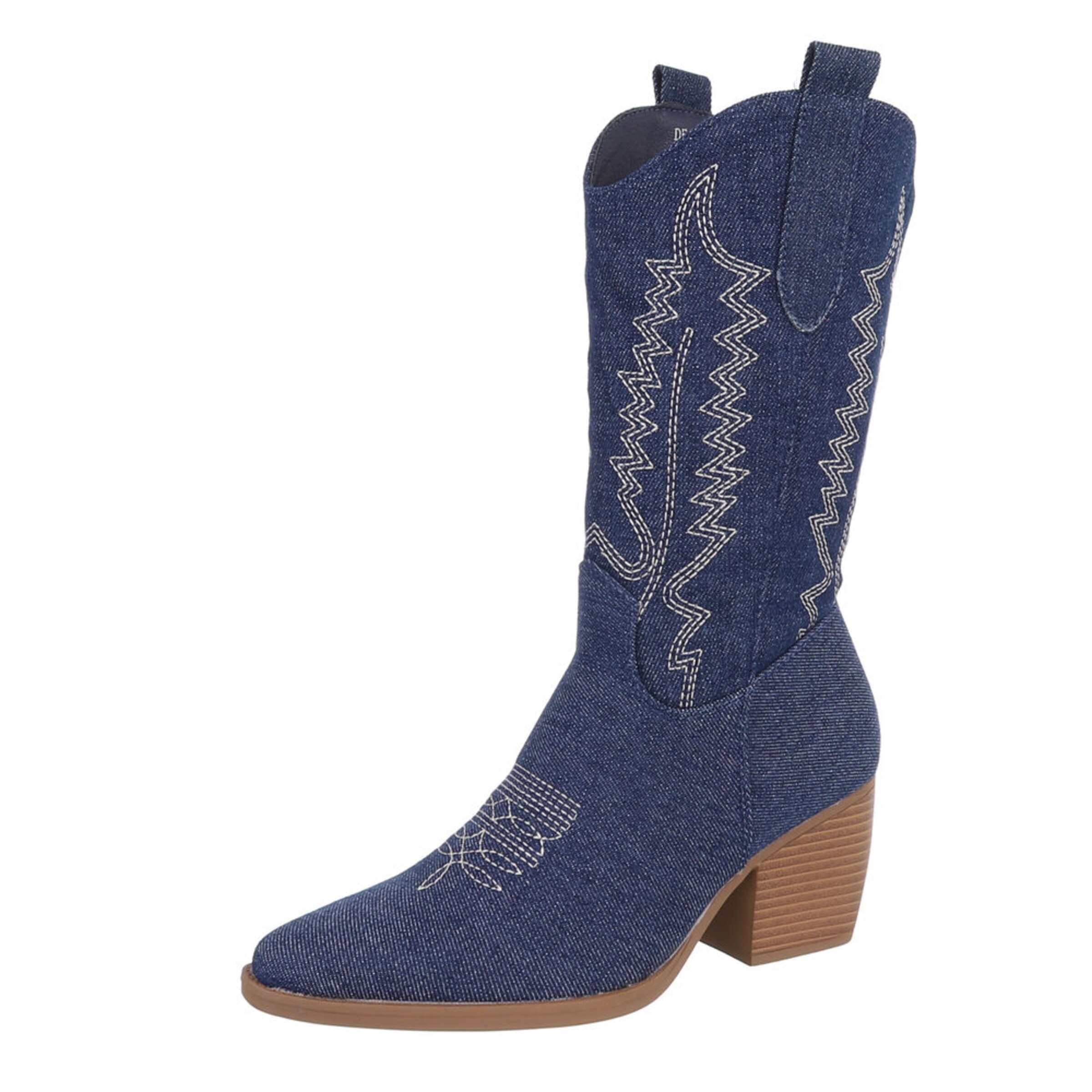 Ital-Design Boots in Blue: front