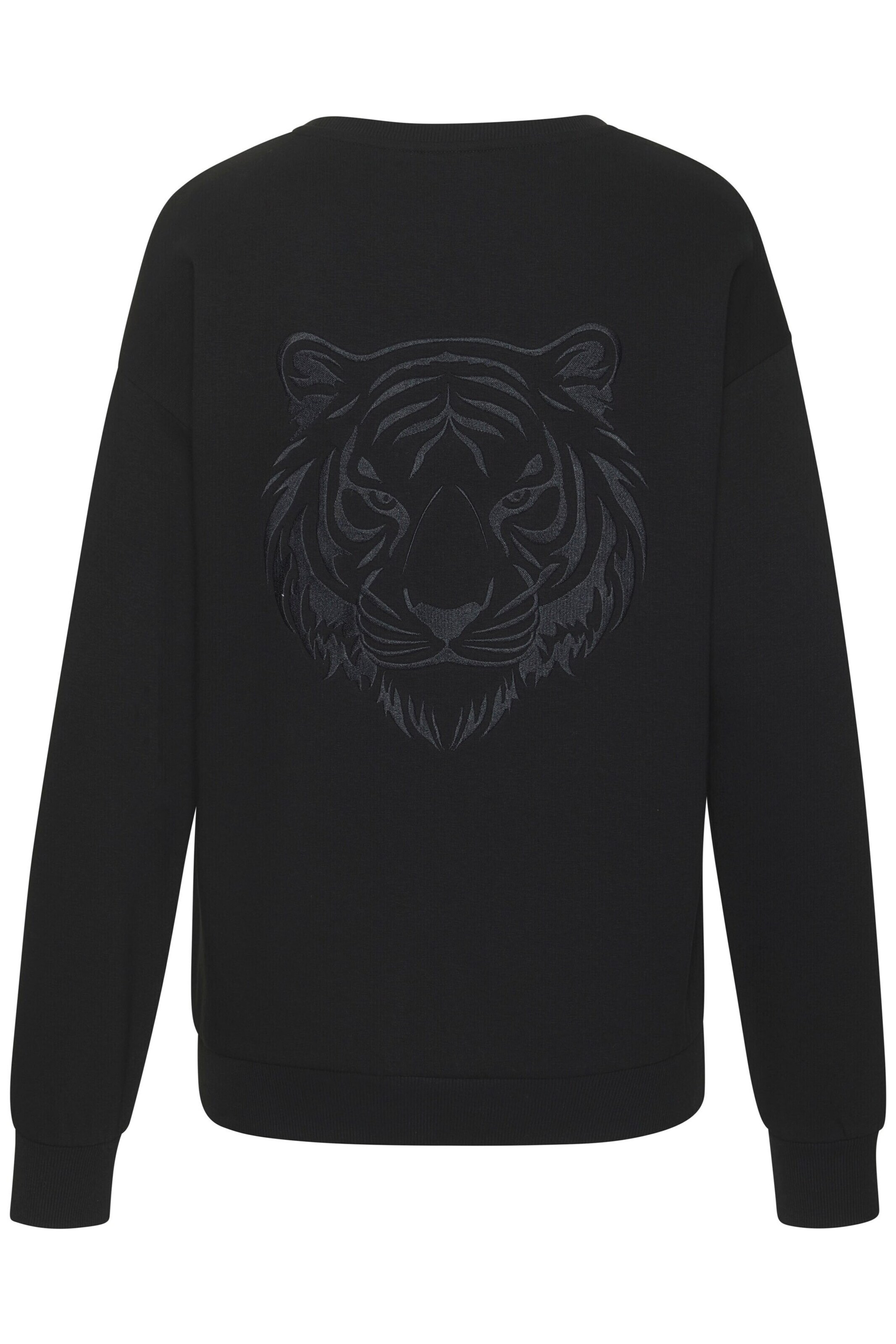 juoda BUFFALO Megztinis be užsegimo