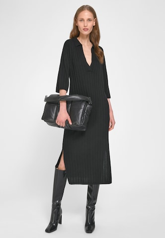 Peter Hahn Knitted dress in Black