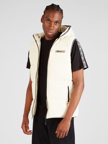 ELLESSE Bodywarmer 'Vincolo' in Wit: voorkant