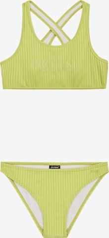 PROTEST Bikini 'PRTMoon JR' in Green: front