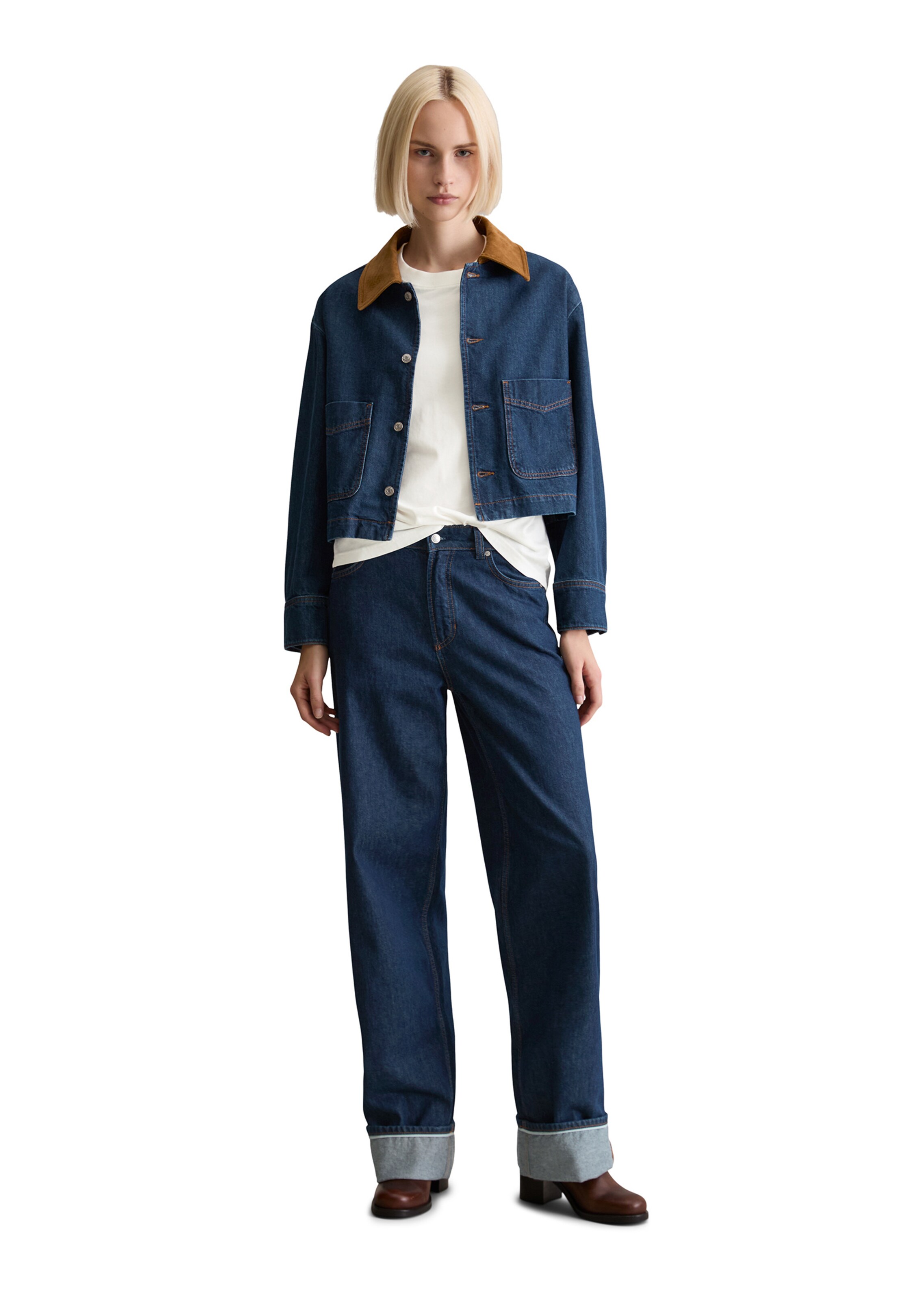 Veste mi-saison Marc O'Polo DENIM en bleu