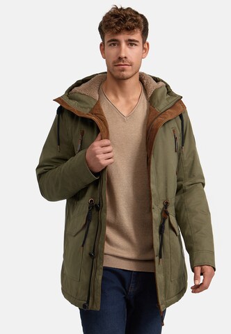 INDICODE JEANS Winterjacke 'Gillespie' in Grün