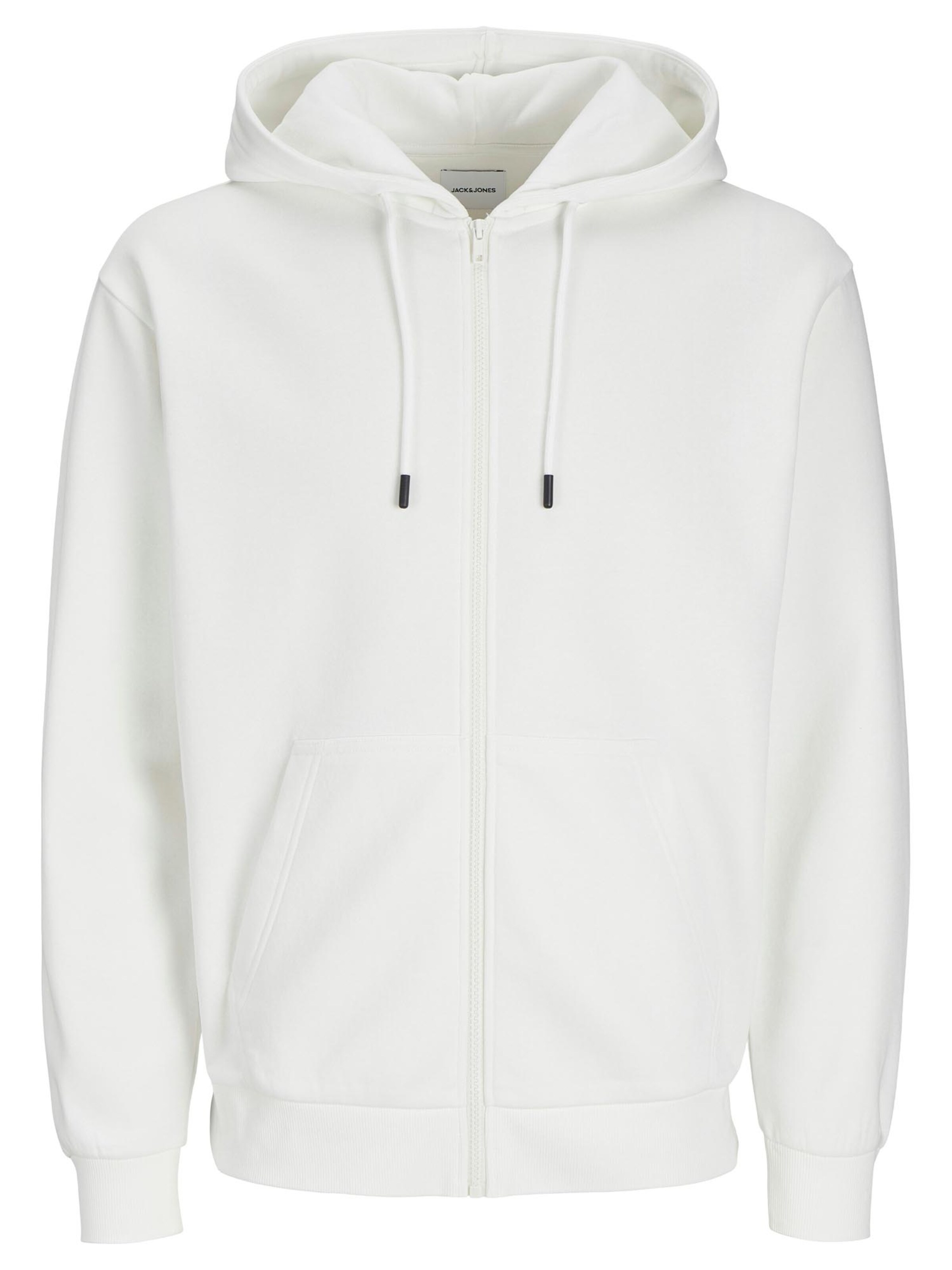 JACK & JONES Tréning dzseki 'Bradley' - fehér: elől