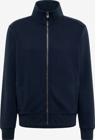Elbsand Sweat jacket 'Levin' in Blue: front