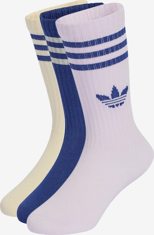 Chaussettes ADIDAS ORIGINALS en bleu : devant