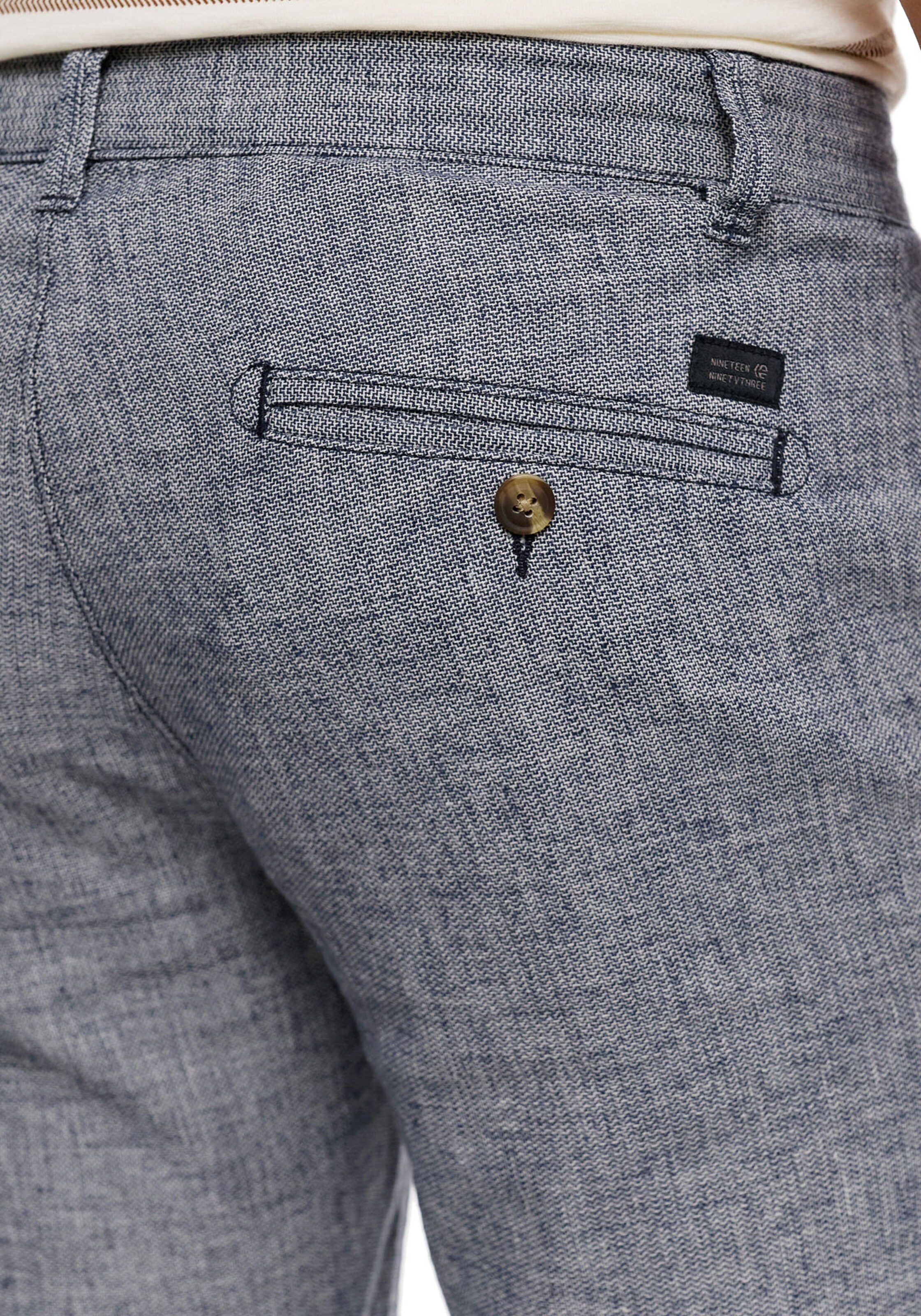 INDICODE JEANS Regular Chino Pants in Blue