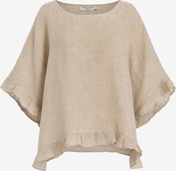 Haris Cotton Pusero värissä beige: etupuoli