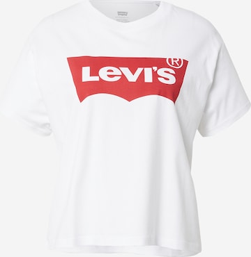 LEVI'S ® Shirt 'Graphic Varsity Tee' in Weiß: predná strana