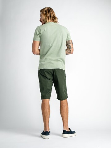 Petrol Industries Regular Chino Pants in Green