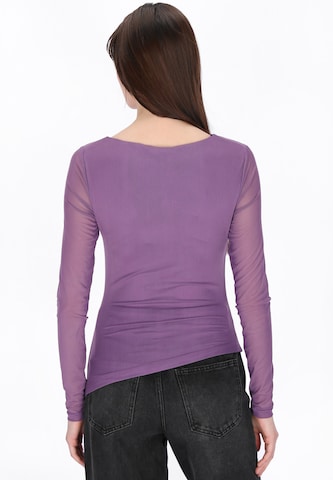 myMo ROCKS - Camisa em roxo