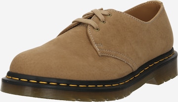 Dr. Martens - Zapatos con cordón '1461' en marrón: frente