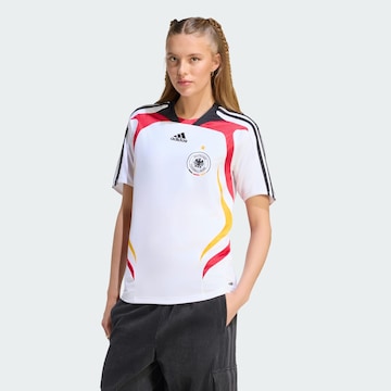 Maillot 'Deutschland 2007' ADIDAS PERFORMANCE en blanc : devant