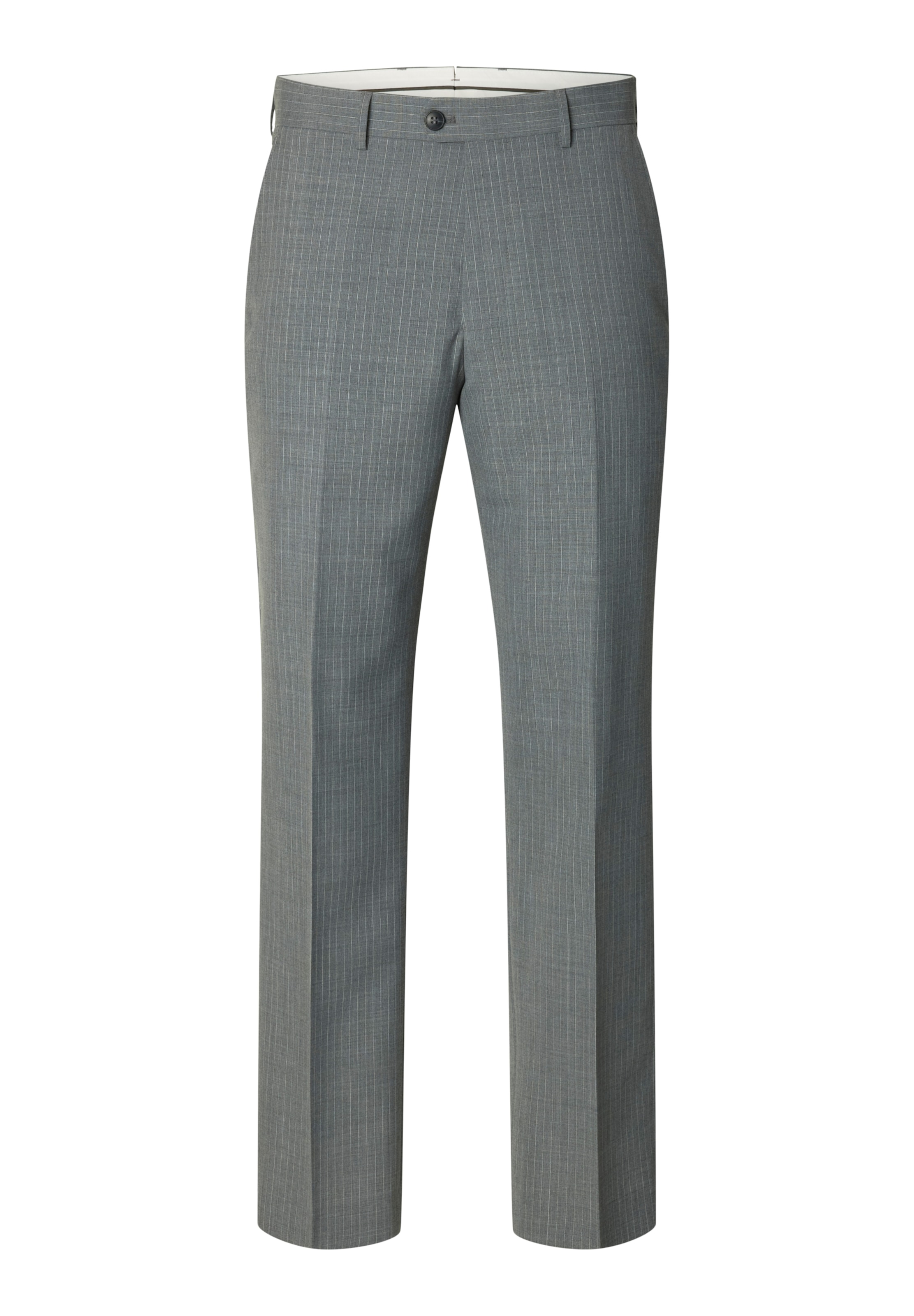 SELECTED Pantalón de pinzas en 48 en gris, Vista del producto