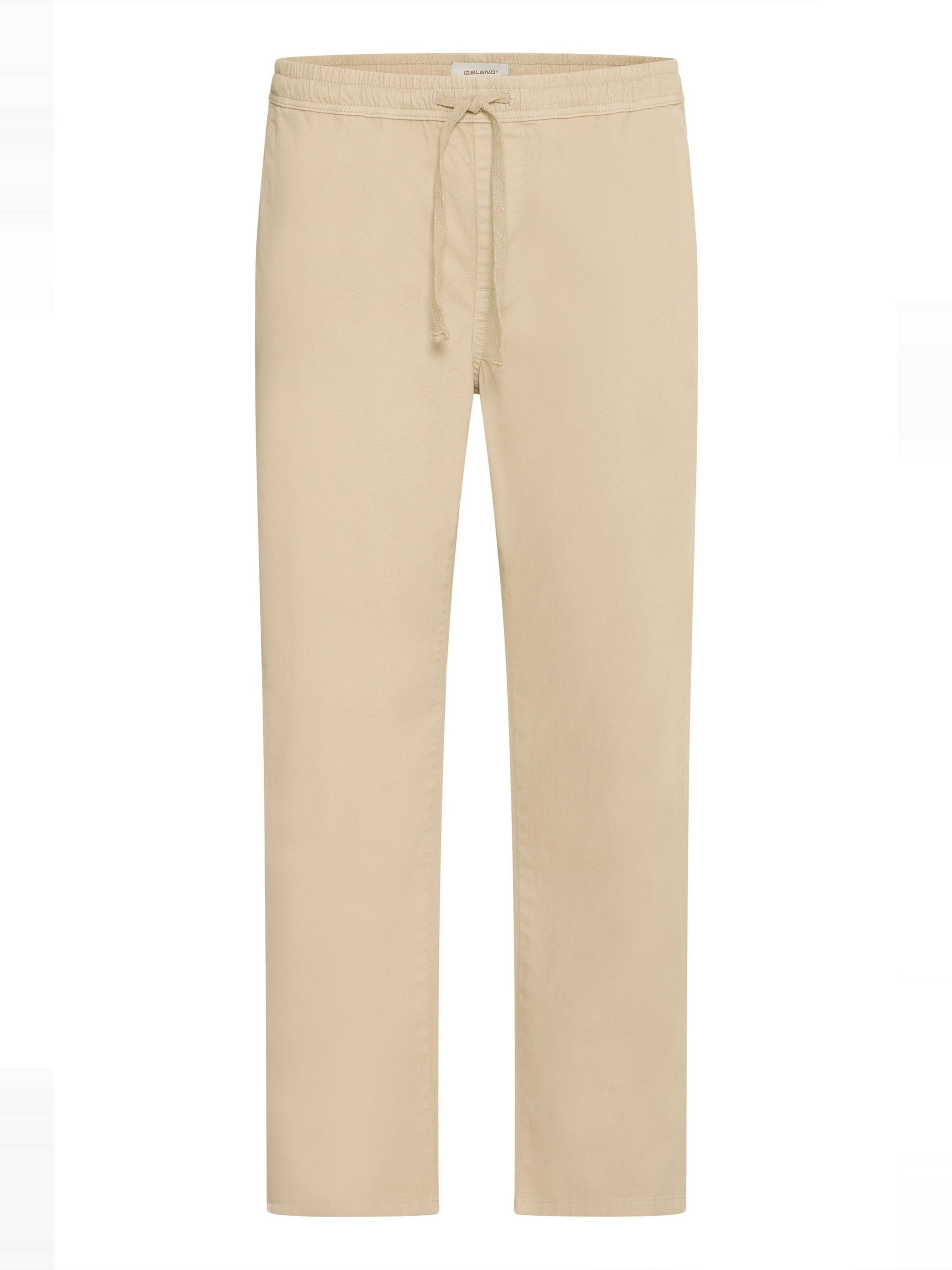 BLEND Loose fit Chino Pants 'BHMaxim' in Beige: front