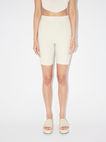 LeGer by Lena Gercke Skinny Fit Клин 'Miles' в бежово: отпред