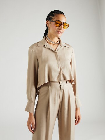 OH APRIL Blouse 'Mélie' in Beige: front