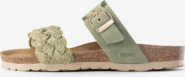 Bayton - Zapatos abiertos en verde: frente