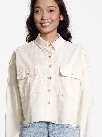 AÉROPOSTALE Bluse i beige