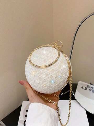Tomshop24-7 Clutch 'Alexa' in White: front