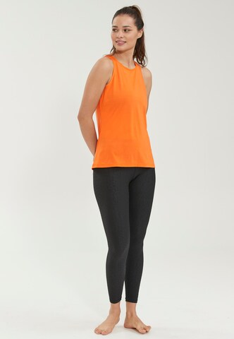 Athlecia Sports Top 'MOTA' in Orange