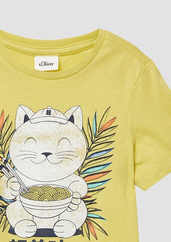 s.Oliver Shirt in Geel