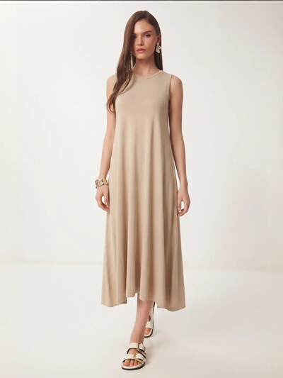 Happiness İstanbul Dress in 36 in Beige, Item view