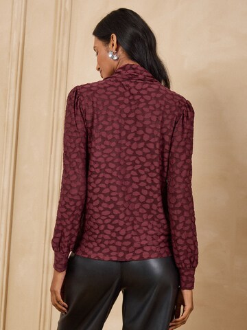 love & roses Blouse in Red