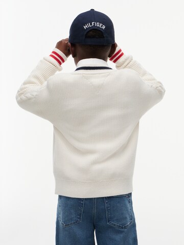 TOMMY HILFIGER Gebreid vest in Beige