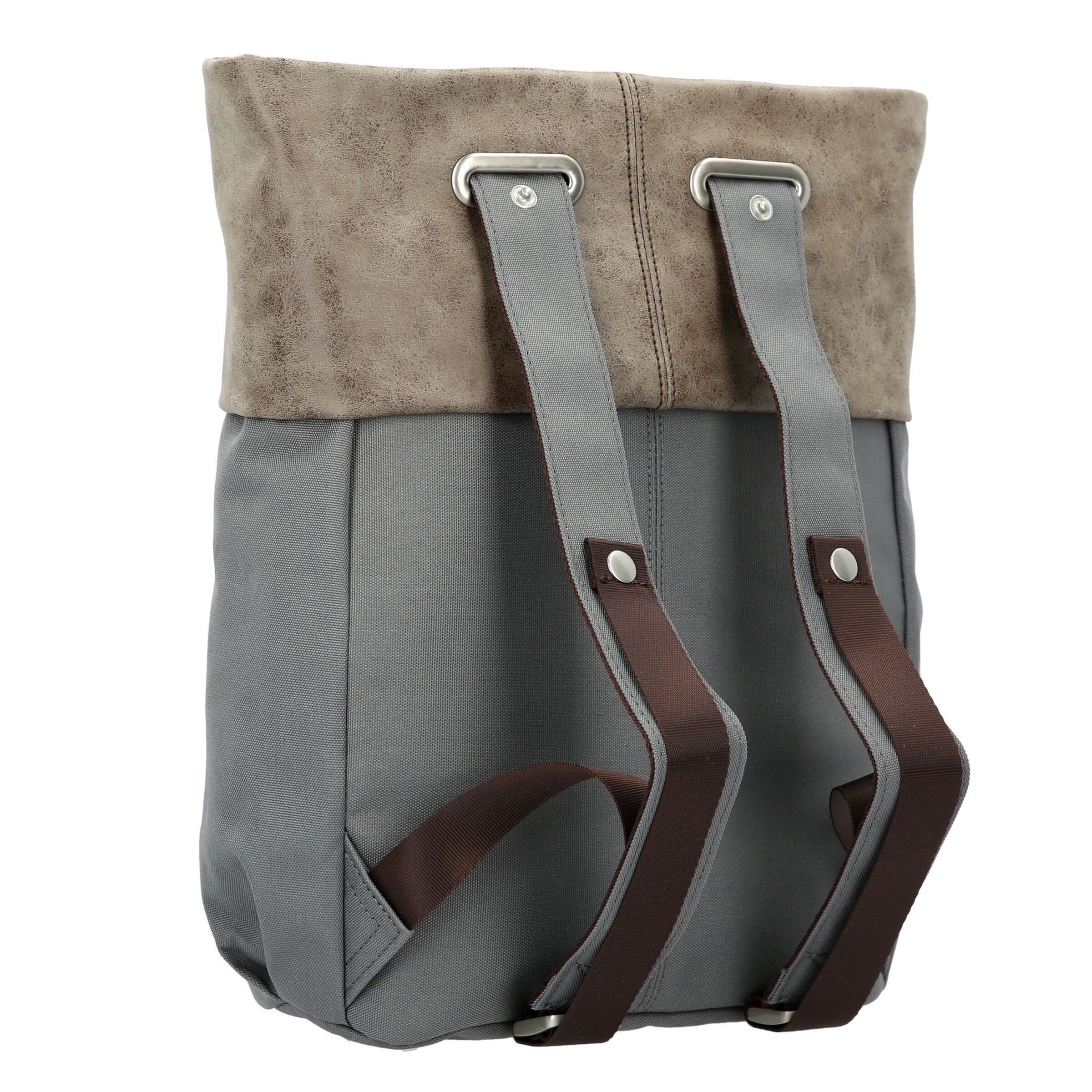 ZWEI Backpack 'Olli' in Grey