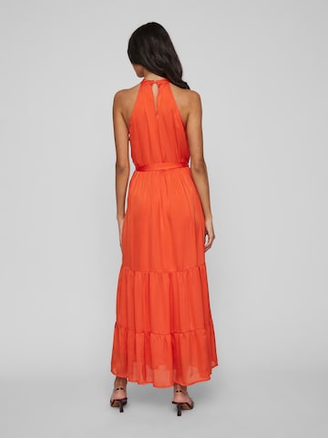 VILA Dress 'Layla' in Orange