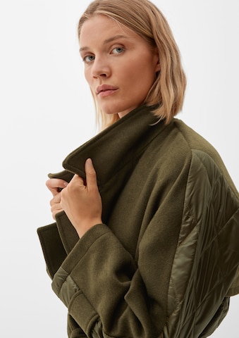 s.Oliver Between-Seasons Coat in Green