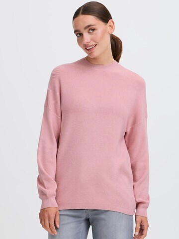 Pullover di Oxmo in rosa: frontale