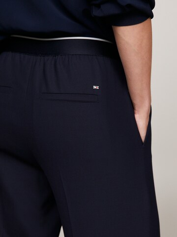 regular Pantaloni con piega frontale di TOMMY HILFIGER in blu