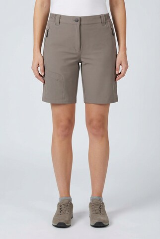 ICEPEAK Regular Outdoor Pants 'Beaufort' in Grey: front
