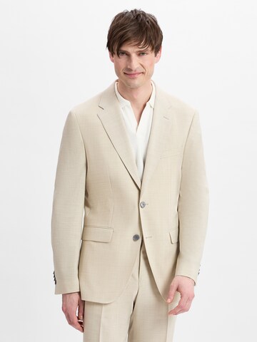 BOSS Regular fit Blazer 'Jasper' in Beige: front