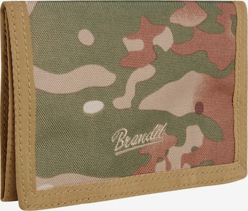 Brandit Wallet 'Three' in Green: front