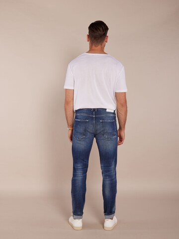 Goldgarn Slimfit Jeans in Blauw