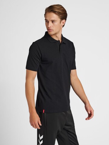 Hummel Poloshirt in Schwarz