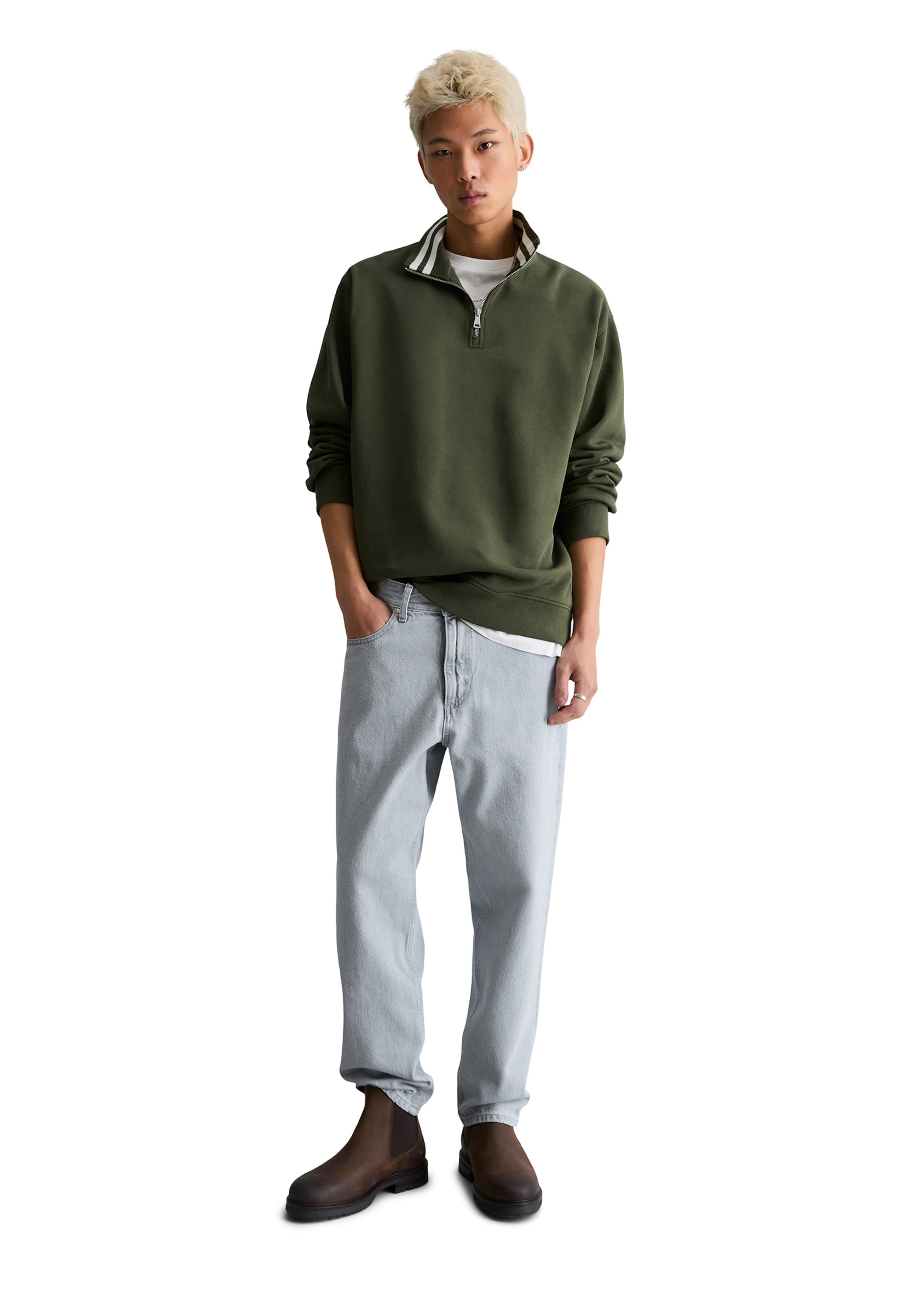 Sweat-shirt Marc O'Polo DENIM en vert