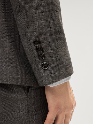 JOOP! Slim Fit Sakko 'Herby' in Braun
