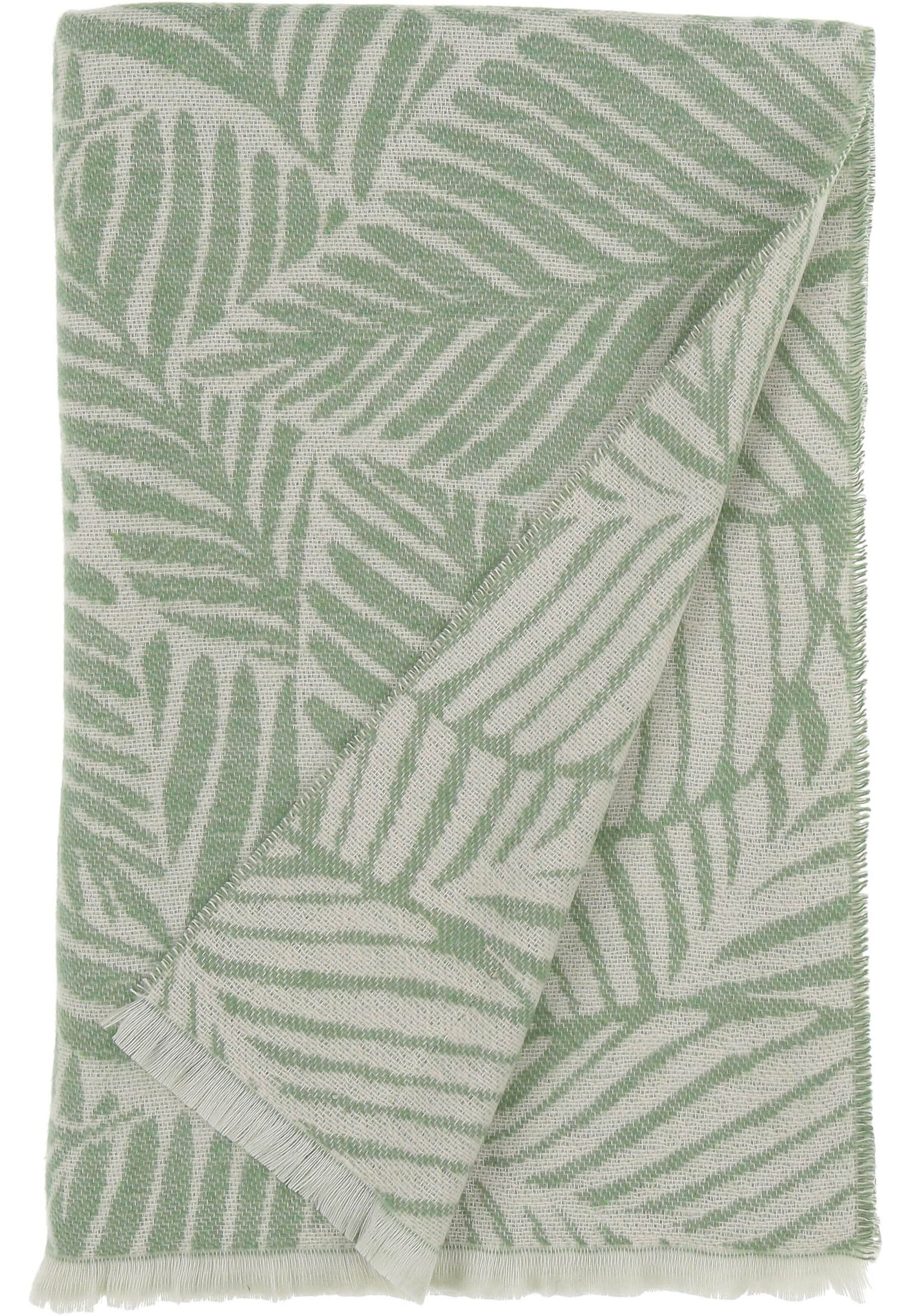 FRAAS Blankets in Green: front