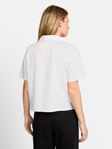 TOM TAILOR DENIM Blouse in White