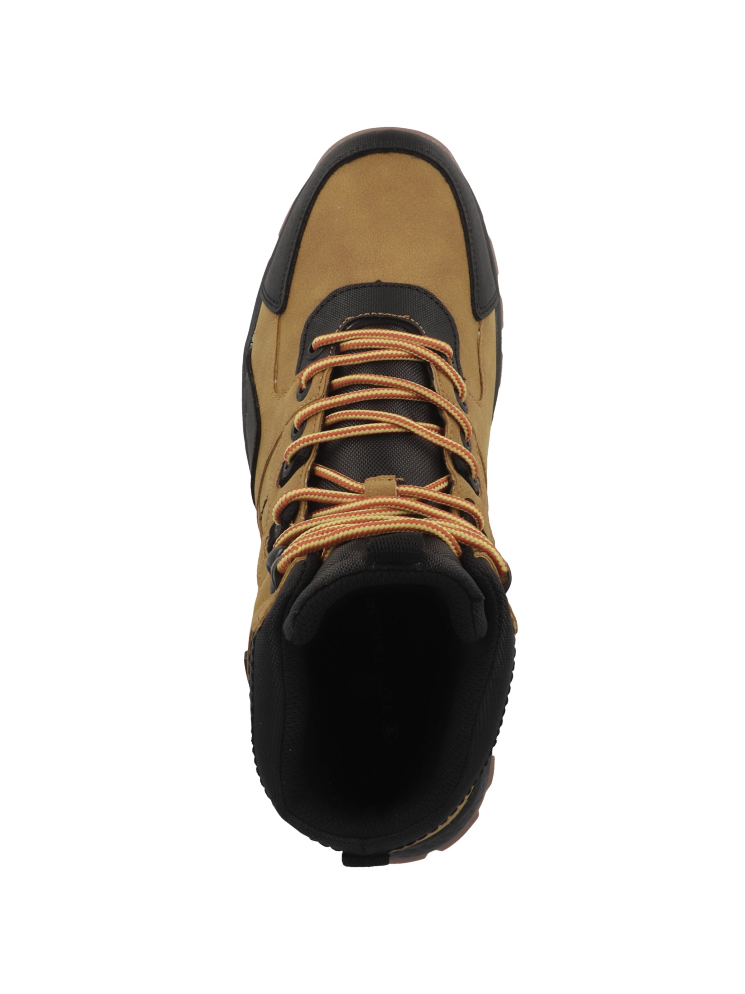 TOM TAILOR Schnürboots in Braun