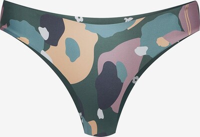Boochen Bikinihose 'Arpoador' in dunkelgrün / mischfarben, Produktansicht
