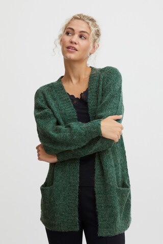 b.young Strickcardigan in Grün