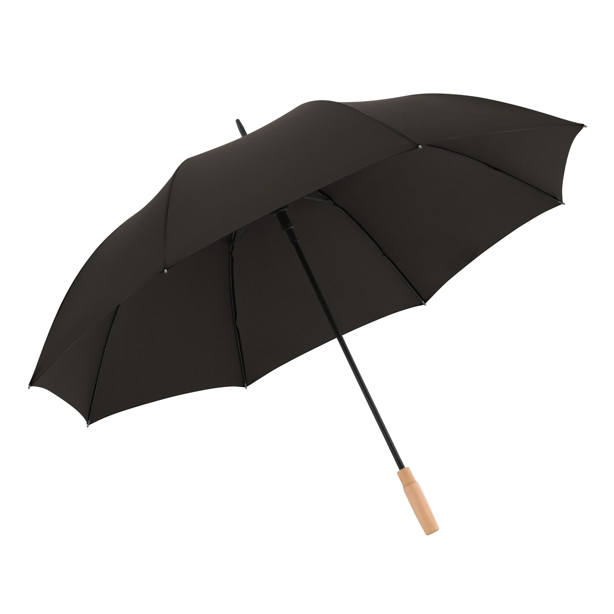 Ombrello 'Nature Golf AC' di Doppler in nero: frontale